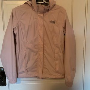 The North Face rain jacket